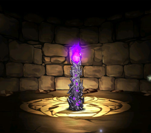 紫の冥石柱　超激レア