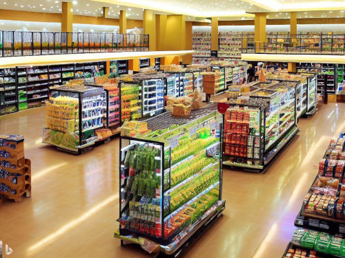 ベトナムのスーパーのイメージ画像