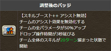 スキブバッジが20個に