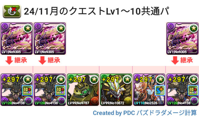 11月クエスト Lv1～10 ネルギガンテループ