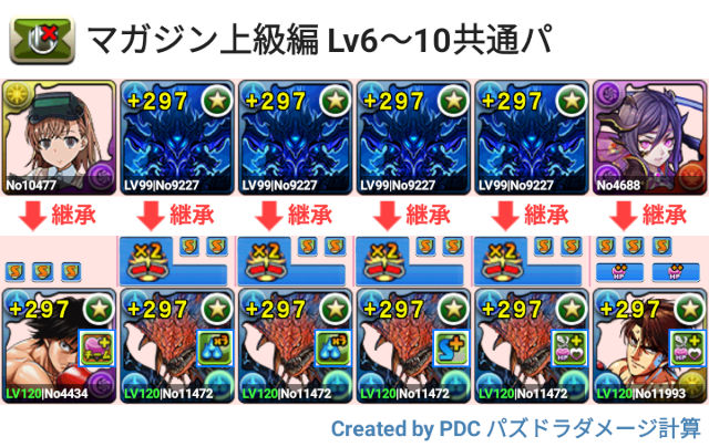 マガジン 上級編Lv6～10共通パ