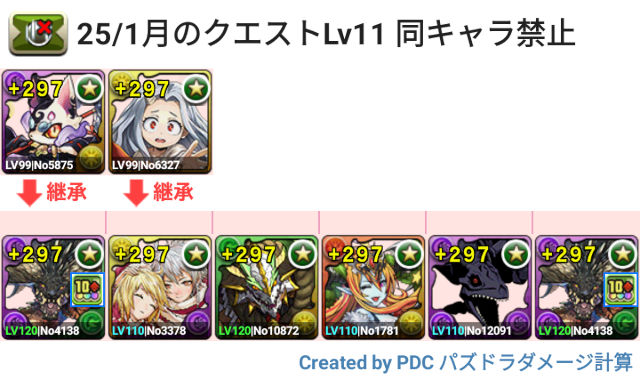 1月クエスト Lv11 ネルギガンテパ