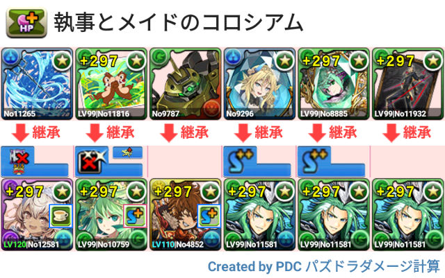 執事とメイドのコロシアム　試練劉備パ
