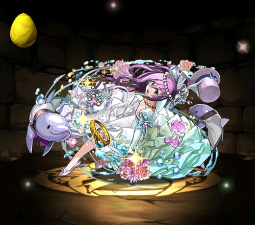みずのんのブライダルガチャ１回目　花嫁ルカ