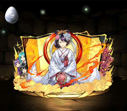 のっちのブライダルガチャ１回目　花嫁イザナミ