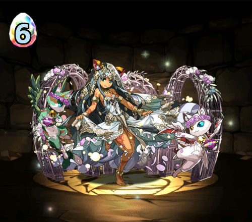 のっちのブライダルガチャ５回目　花嫁バステト