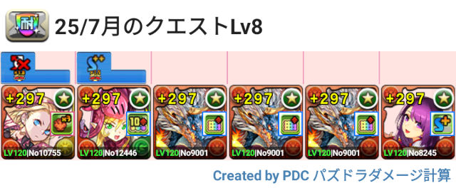 7月クエスト Lv8 シヴァドラパ