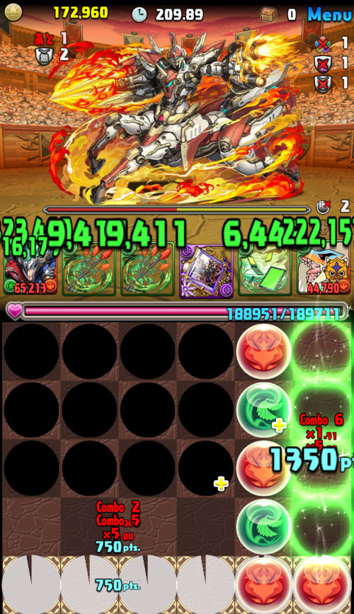 ミリー杯　4F　ルーレットパズル成功
