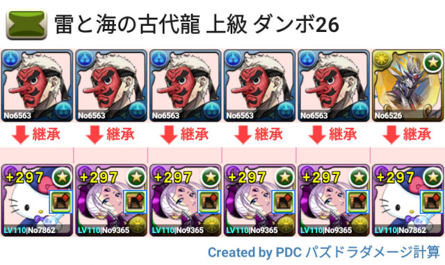 雷と海の古代龍　上級　両ヴェロアぽちぽちパ