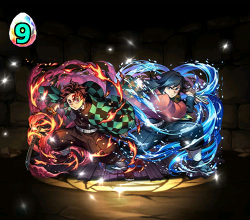 みずのんの鬼滅ガチャ１０回目　義勇＆炭治郎
