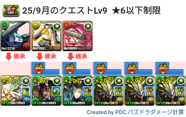 9月クエスト Lv9 正月ノルディスパ