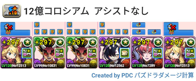 12億コロシアム ケリ姫＆ネクロマンサー周回パ
