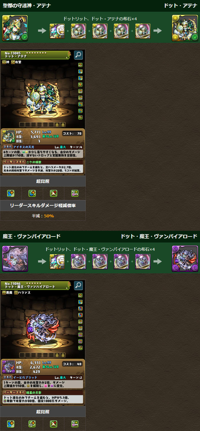 モンスター進化情報!