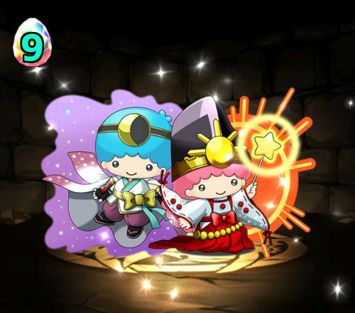 みずのんのサンリオガチャ5回目 ヨミキキ&アマテラスララ