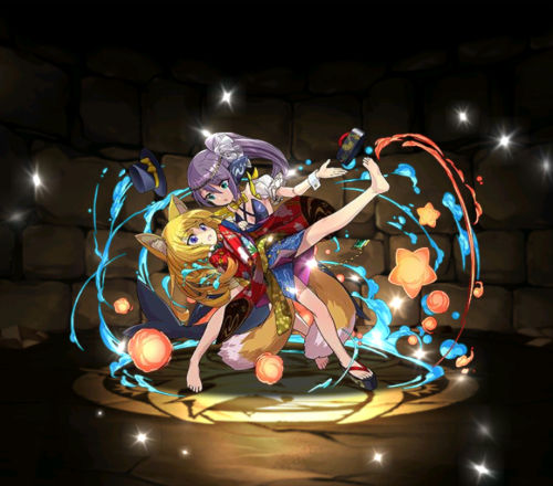 みずのんのランク1100メモリアルガチャ　ルカ＆ミツキ