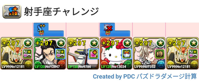 射手座チャレンジ F91パ