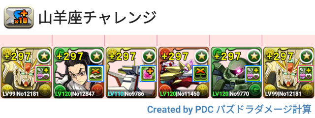 山羊座チャレンジ F91パ