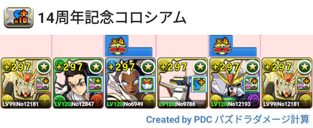 14周年記念コロシアム　F91周回パ