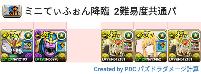 ミニてぃふぉん降臨　F91共通パ