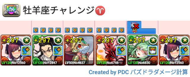 牡羊座チャレンジ メイドセイナパ