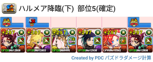 ハルメア降臨　炭治郎＆禰豆子パ