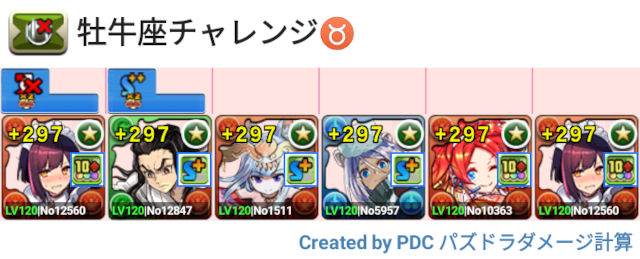 牡牛座チャレンジ メイドセイナパ