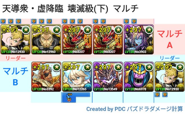 天導衆・虚降臨　マルチ　キコルパ