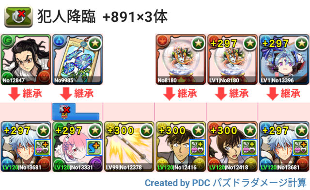 犯人降臨　プラマラ　スオウ銀時パ