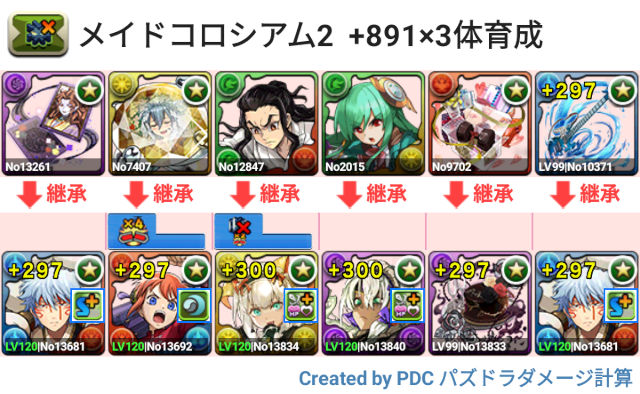 メイドコロシアム2　プラマラ　スオウ銀時パ