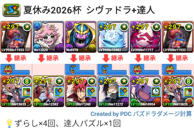 夏休み2026杯　コスモシヴァドラパ２