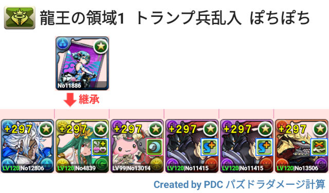 龍王の領域/ナンバードラゴンラッシュ1　ぽちぽちパ