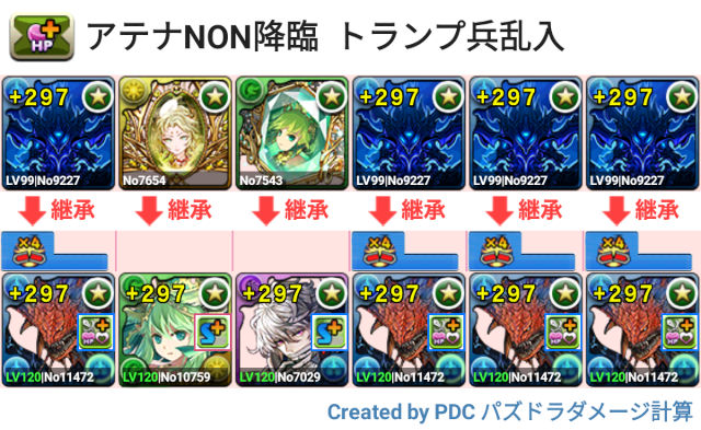 アテナNON降臨　ネロミェールパ