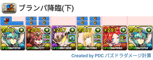 ブランパ降臨 試練キオパ
