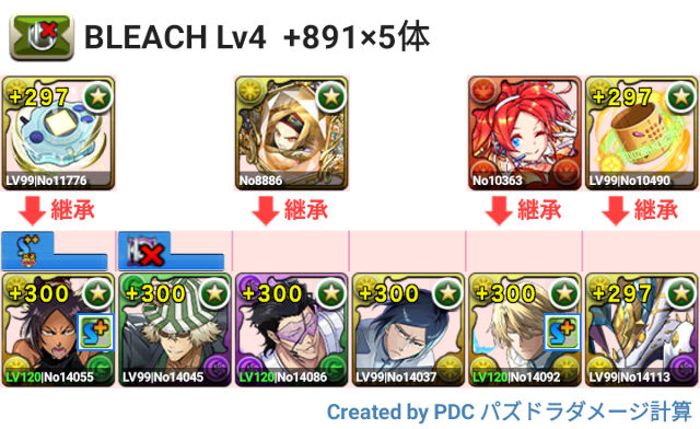 BLEACHコラボ Lv4 プラマラ　ダイアモスパ